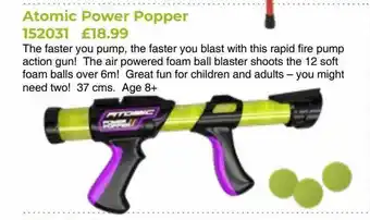 Mulberry Bush Atomic power popper offer