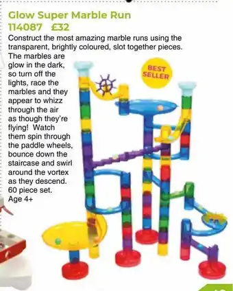 Mulberry Bush Glow super marble run offer