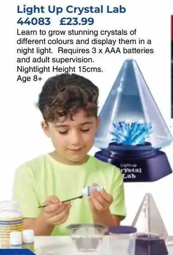 Mulberry Bush Light up crystal lab offer