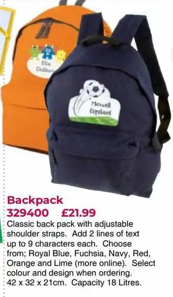 Mulberry Bush Backpack offer