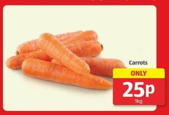Aldi Carrots offer