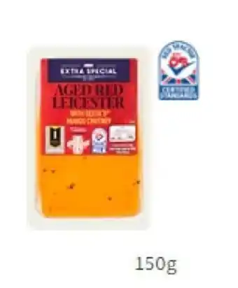 Asda ASDA Extra Special Aged Red Leicester with Geeta's Mango Chutney offer