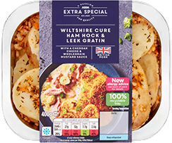 Asda Asda extra special wiltshire cure ham hock & leek gratin offer