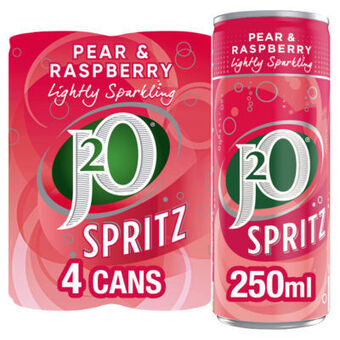 Asda J2o pear & raspberry spritz offer