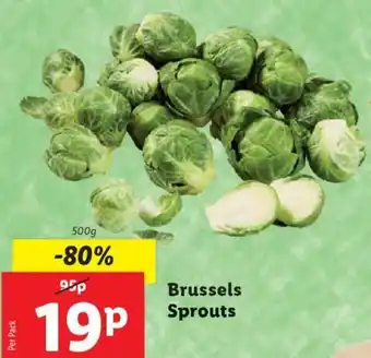 Lidl Brussels Sprouts offer