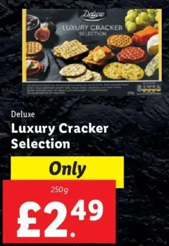 Lidl Deluxe Luxury Crackers Selection 250g offer