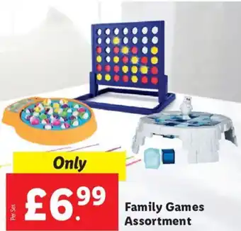 Lidl Family Games Assortment offer