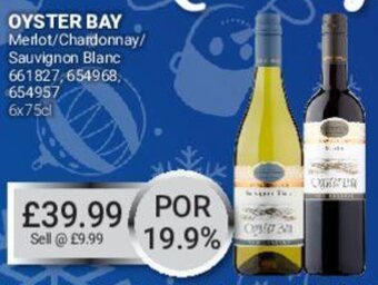 Bestway Oyster Bay Merlot/Chardonnay/ Sauvignon Blanc 6x75cl offer