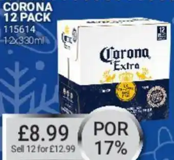 Bestway Corona 12 Pack 12x330ml offer