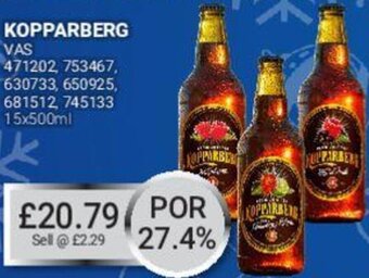 Bestway Kopparberg 15x500ml offer