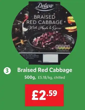 Lidl Braised Red Cabbage 500g offer