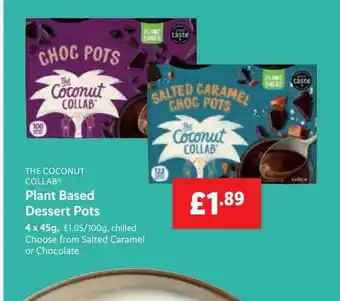Lidl Plant based dessert pots offer