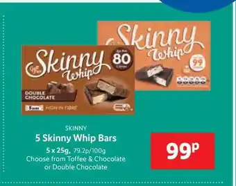 Lidl 5 skinny whip bars offer