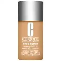 Clinique even better⢠makeup spf 15 evens and corrects corrective foundation spf 15 shade cn 58 honey 30 ml
