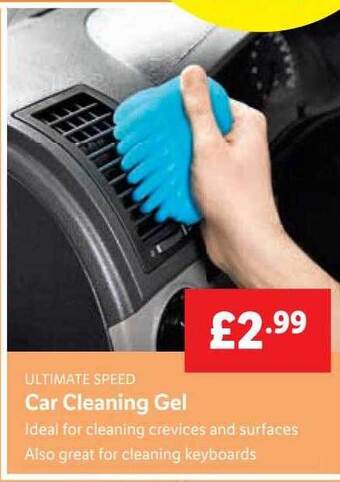 Lidl Ultimate speed car cleaning gel offer