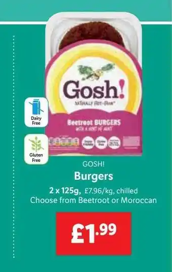 Lidl Burgers goshi offer