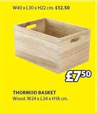 JYSK Thormod basket offer