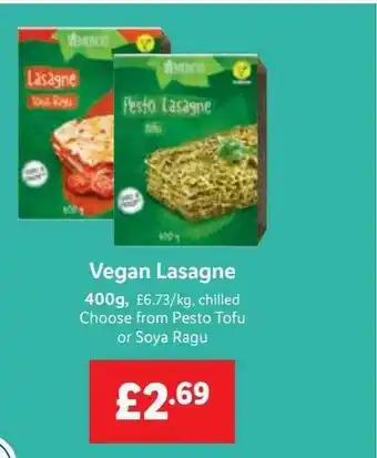 Lidl Vegan lasagne offer