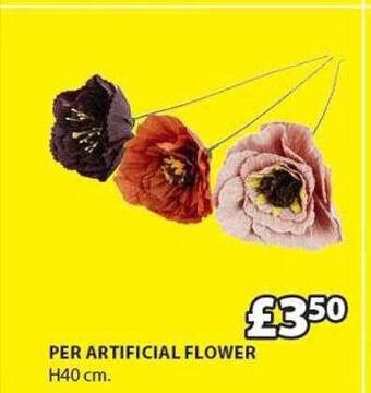 JYSK Per artificial flower offer