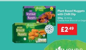 Lidl Plant based nuggets with chilli dip offer