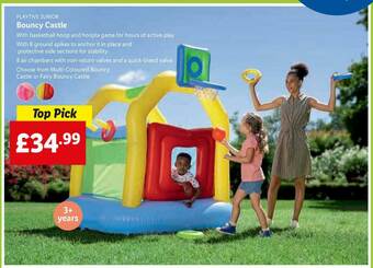 Lidl Playtive Junior Bouncy Castle offer
