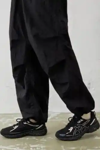 Urban Outfitters Asics black gel-venture 6 trainers - black uk 4 at urban outfitters offer