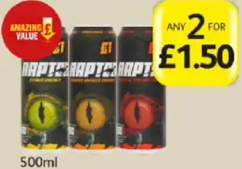 Raptor Energy Drinks 500ml