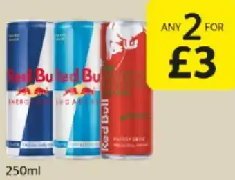 Londis Red Bull Energy Drink 250ml offer