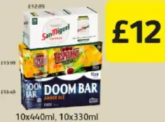 Londis San Miguel, Desperados, Doom Bar offer
