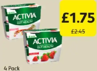 Londis Activia Yogurt 4 Pack offer