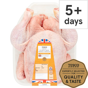 Tesco Tesco whole chicken extra large 1.9kg - 2.3kg offer