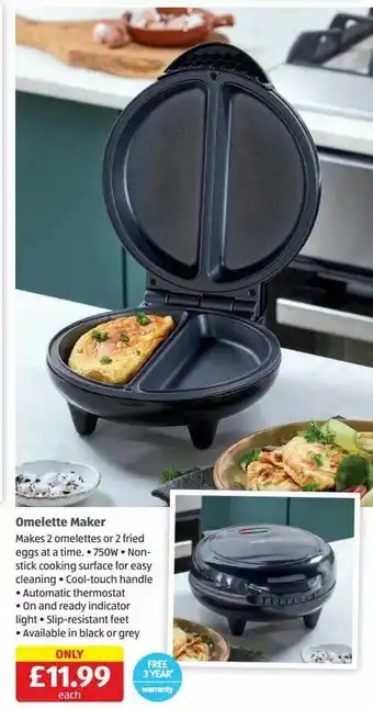 Aldi Omelette maker offer