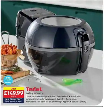 Aldi Tefal actifry advance offer