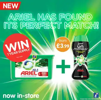 B&M Stores Ariel All in 1 offer