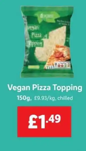 Lidl Vegan Pizza Topping 150 g offer