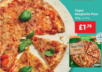 Lidl Vegan Margherita Pizza 300g, offer