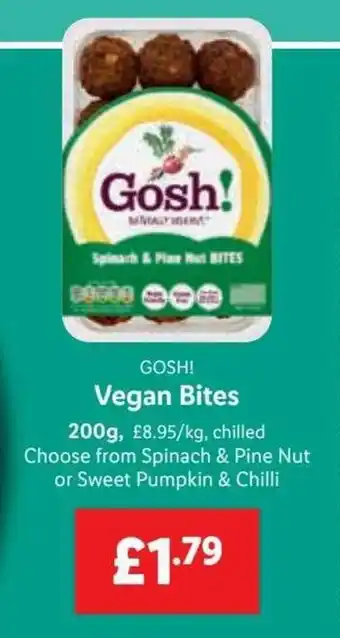 Lidl Vegan Bites 200g offer