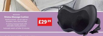 Lidl Medisana Shiatsu Massage Cushion offer