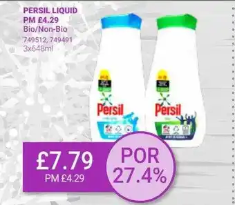 Bestway Persil liquid offer