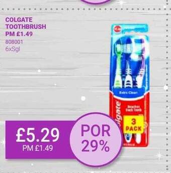 Bestway Colgate toothbrush offer