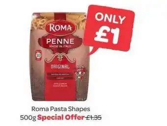 Spar Roma pasta shapes offer