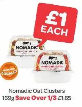 Nomadic oat clusters