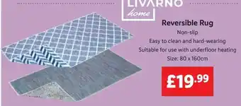 Lidl Reversible rug offer