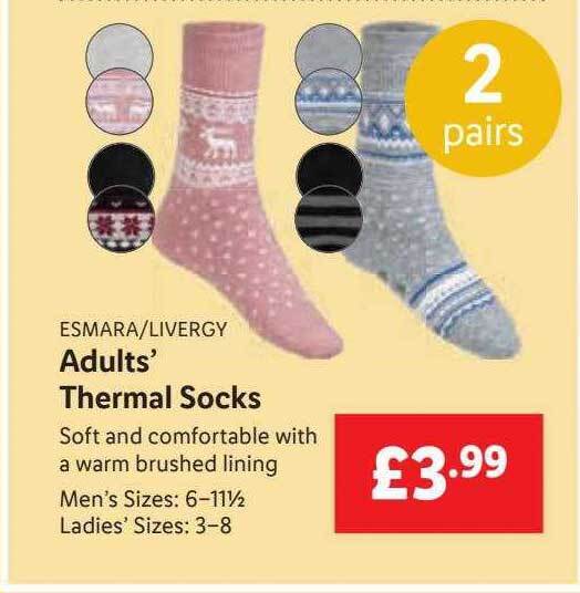 Lidl thermal socks best sale