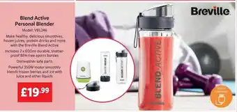 Lidl Blend active personal blender breville offer
