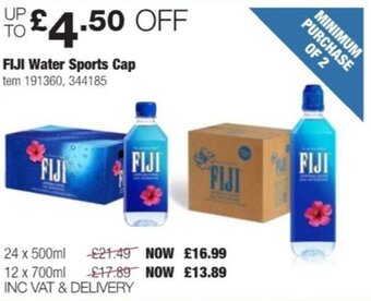 Costco Fiji Water Sports Cap offer