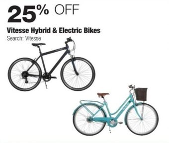 Costco Vitesse Hybrid & Electric Bikes offer