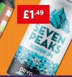 Lidl Seven Peaks Session IPA offer