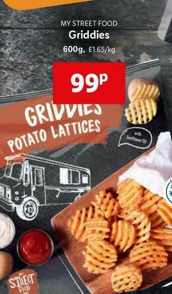 Lidl My Street Food Griddies offer