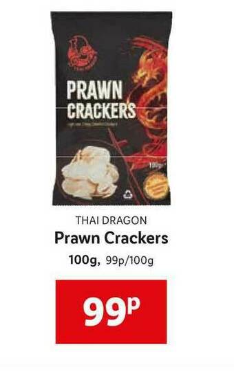 Lidl Thai Dragon Prawn Crackers offer